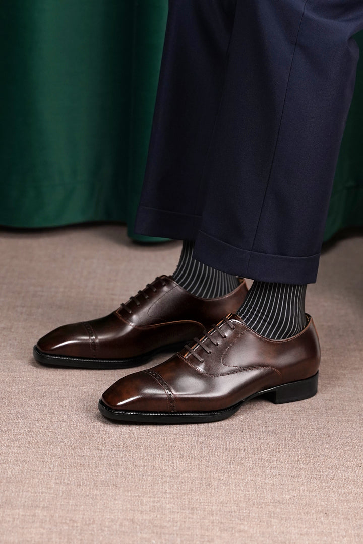 Rutherford Cap-Toe Oxford