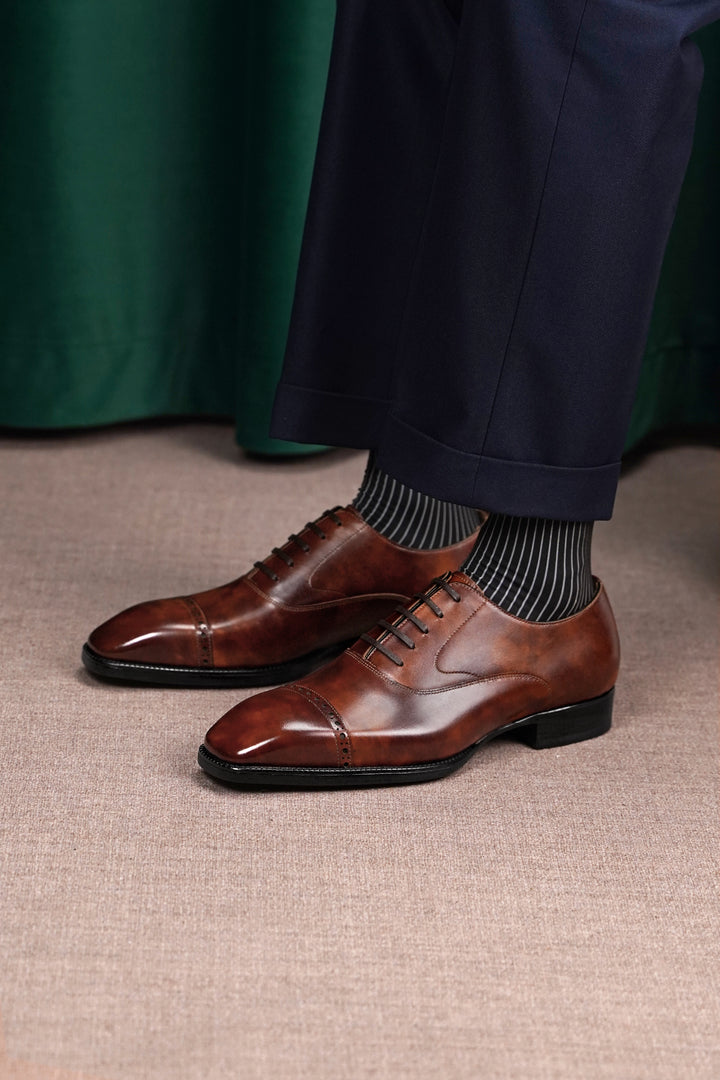 Rutherford Cap-Toe Oxford