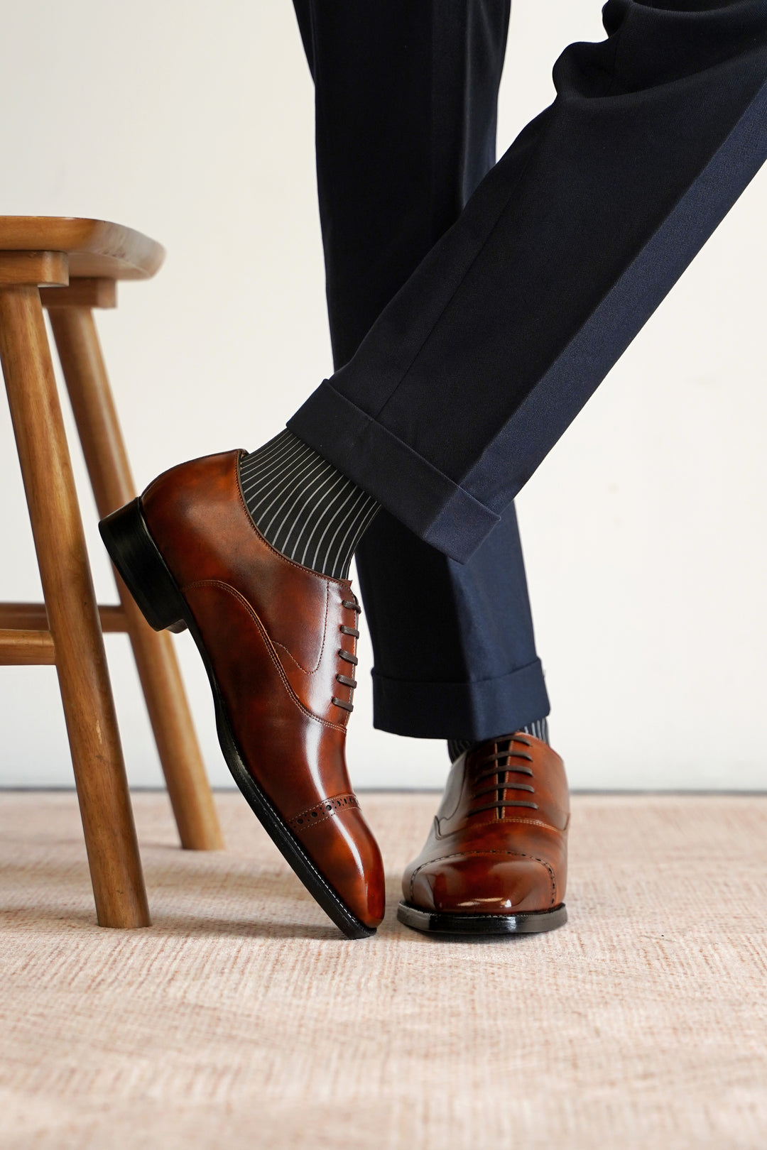 Rutherford Cap-Toe Oxford