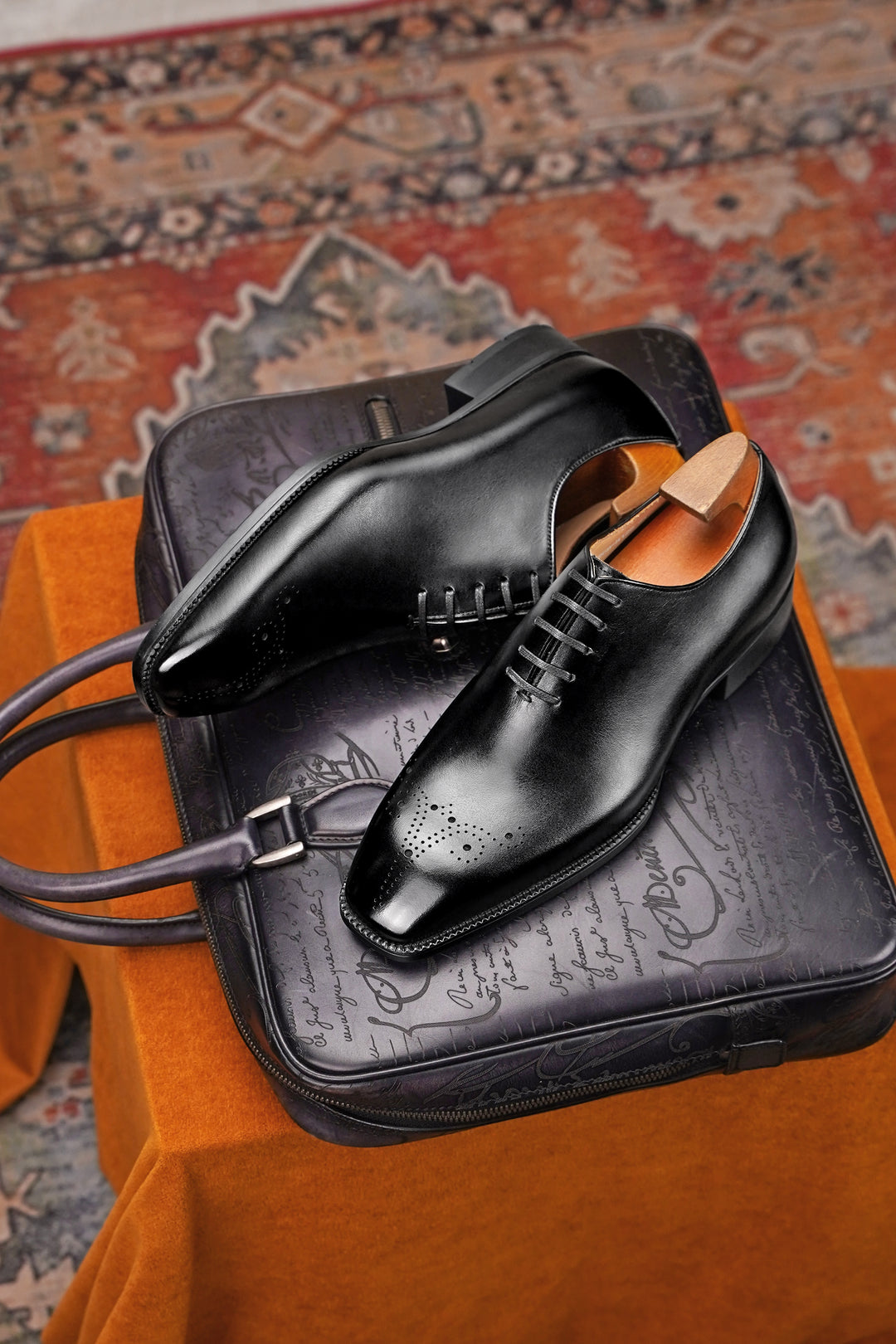 Luxe Whole-Cut Brogue