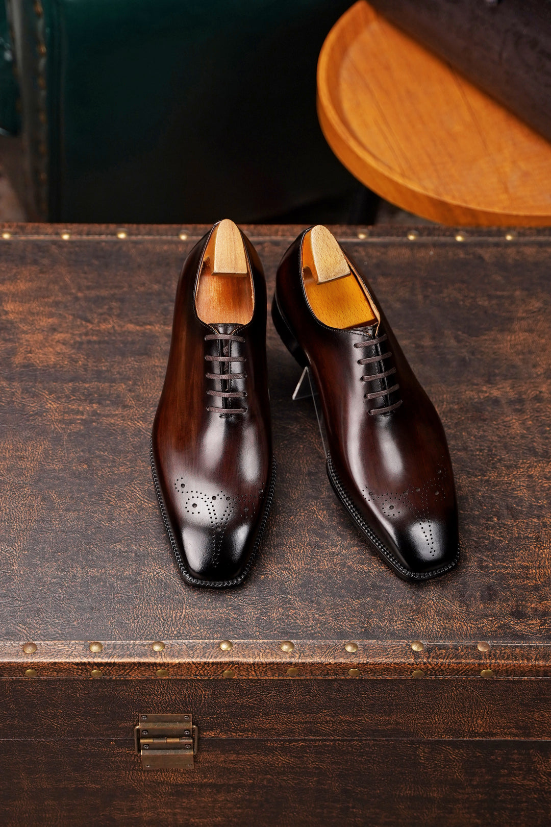 Luxe Whole-Cut Brogue