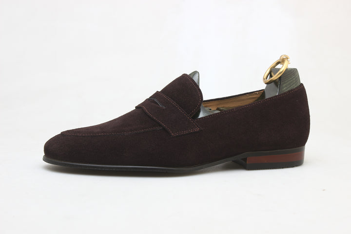 Suede Penny Loafers