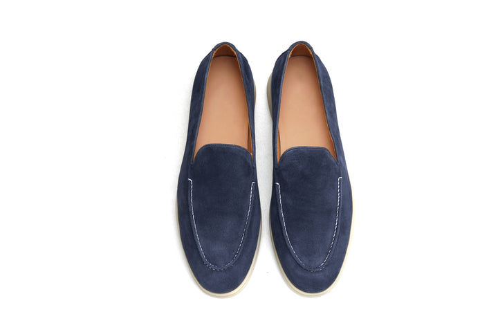 Midnight Blue Suede Loafer