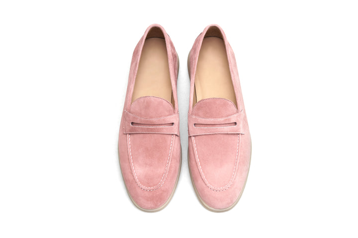 Rosewood Blush Penny Loafers