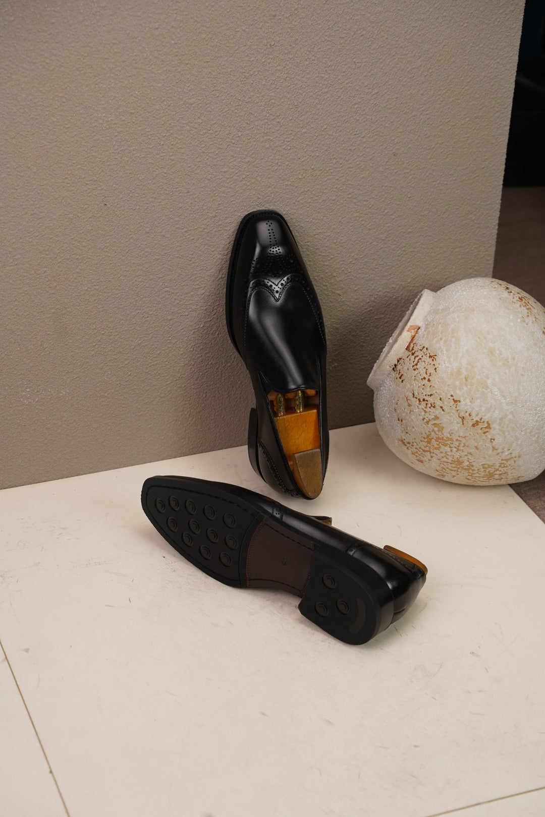 Luxury Wingtip Brogue Loafers