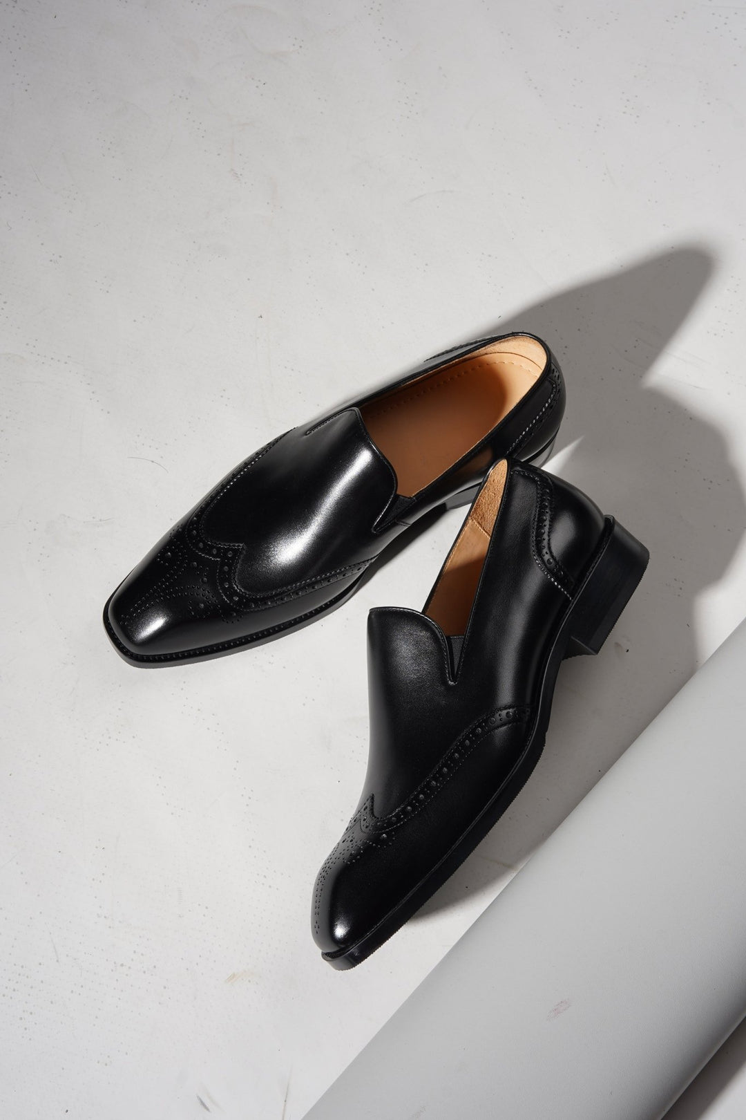 Luxury Wingtip Brogue Loafers