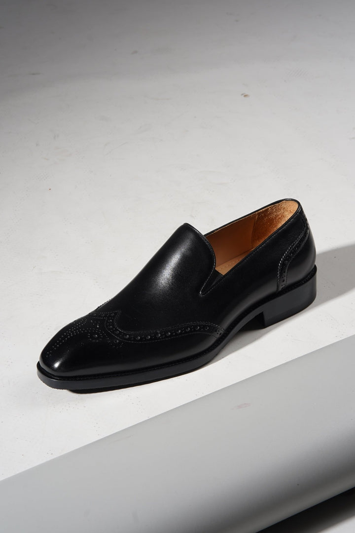 Luxury Wingtip Brogue Loafers