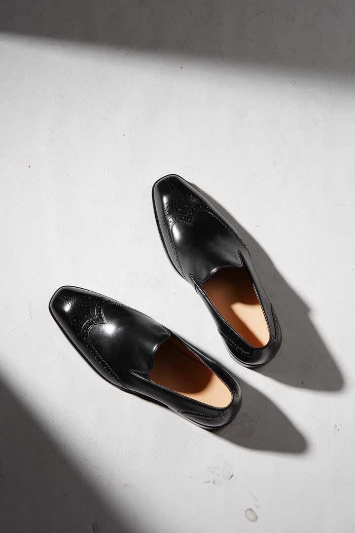 Luxury Wingtip Brogue Loafers