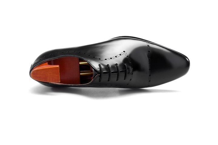 AFLOIR Cap Toe Oxford front and side detail