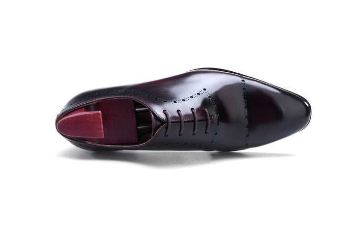AFLOIR Cap Toe Oxford three-quarter view