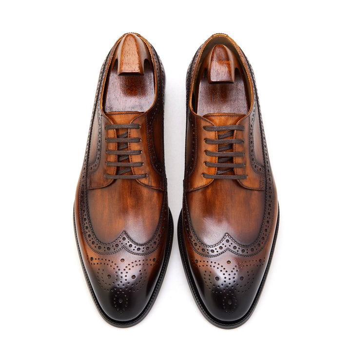 Formal Derby Leather Shoes