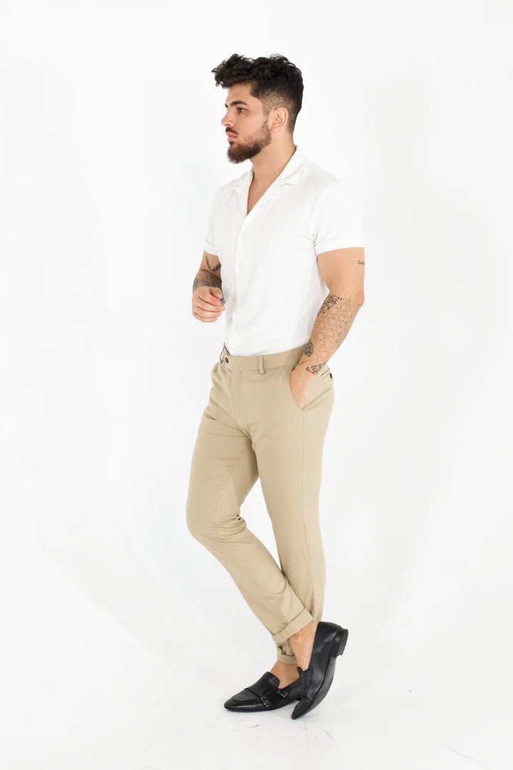 Beige Pants