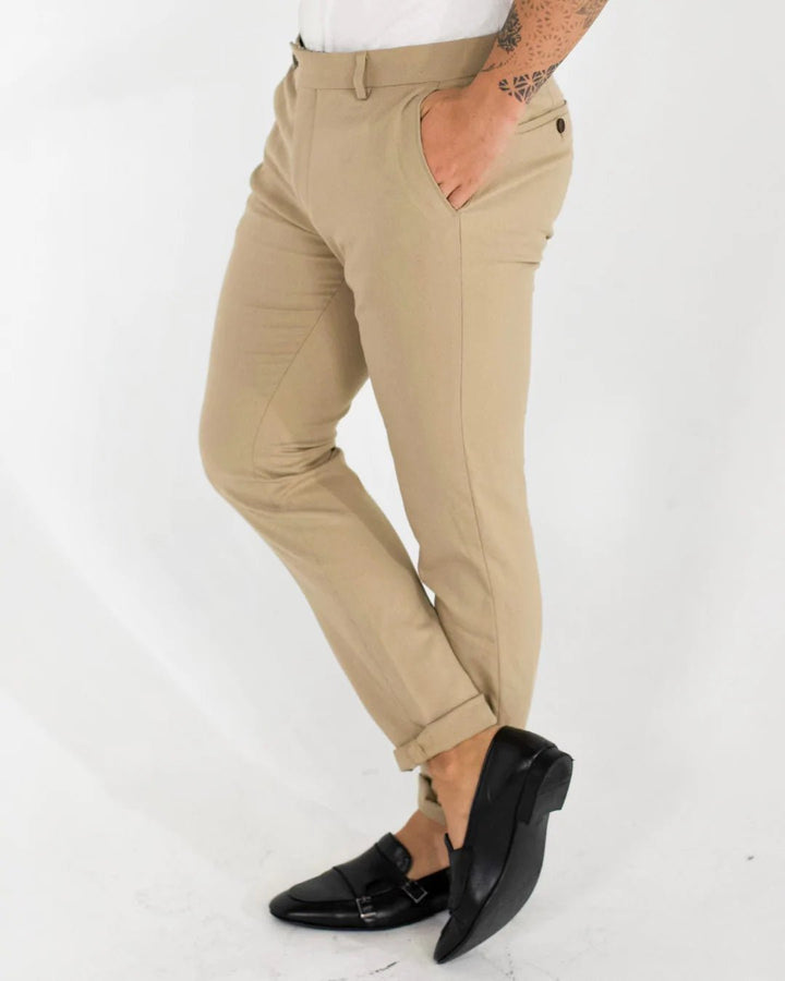 Beige Pants
