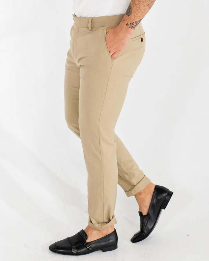Beige Pants