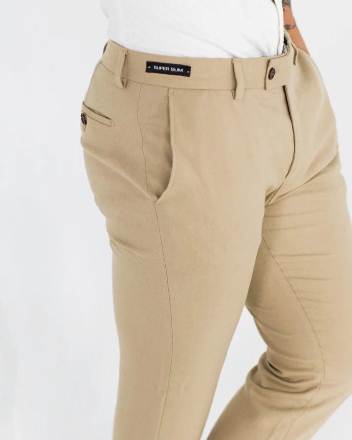 Beige Pants