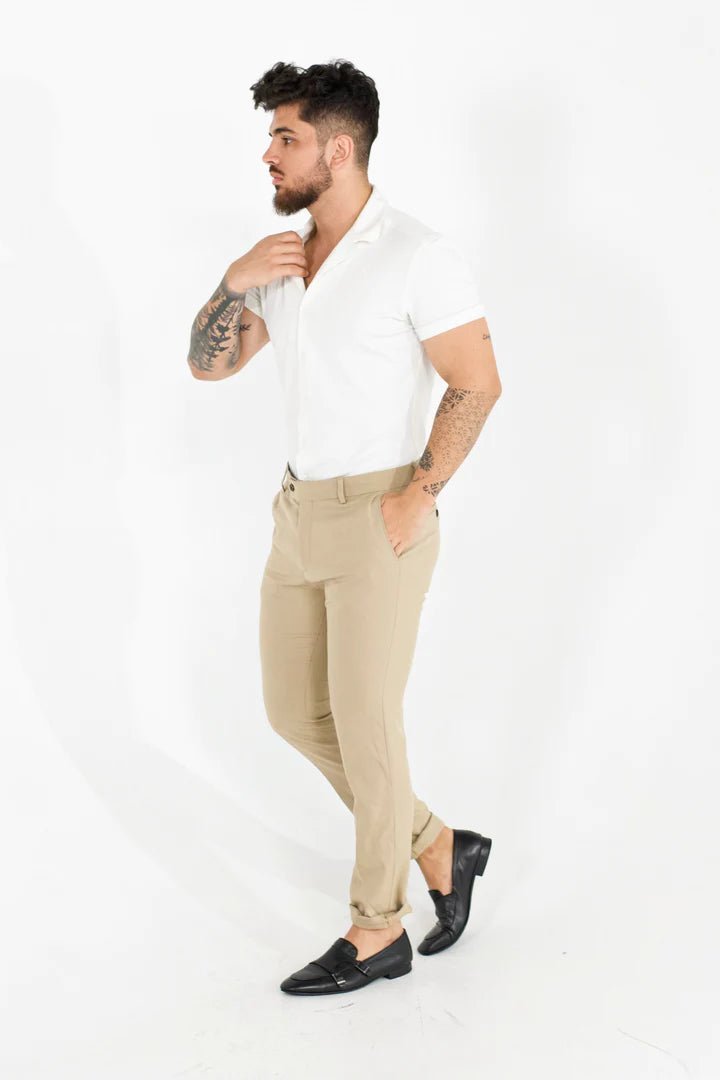 Beige Pants